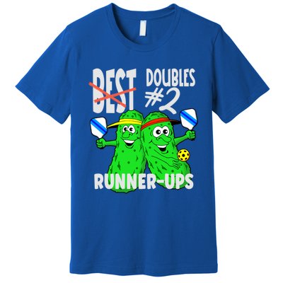 Pickleball Champs 2nd Place Doubles Funny Cute Gift Premium T-Shirt