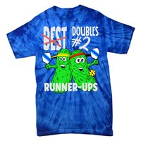 Pickleball Champs 2nd Place Doubles Funny Cute Gift Tie-Dye T-Shirt