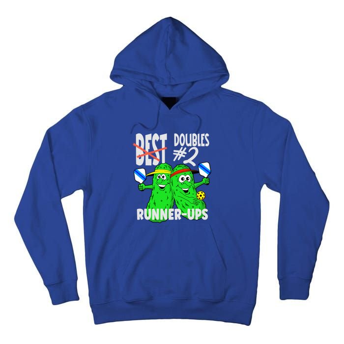 Pickleball Champs 2nd Place Doubles Funny Cute Gift Tall Hoodie