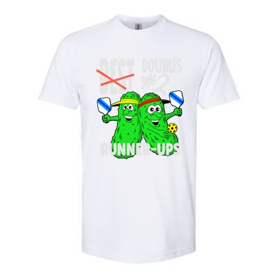 Pickleball Champs 2nd Place Doubles Funny Cute Gift Softstyle CVC T-Shirt