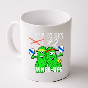 Pickleball Champs 2nd Place Doubles Funny Cute Gift Coffee Mug