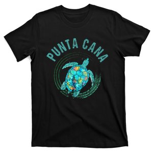 Punta Cana 2024 Beach Design Sea Turtle Illustration T-Shirt