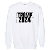 Political Campaign 2024 Slogan Garment-Dyed Sweatshirt