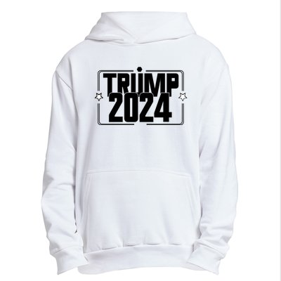 Political Campaign 2024 Slogan Urban Pullover Hoodie