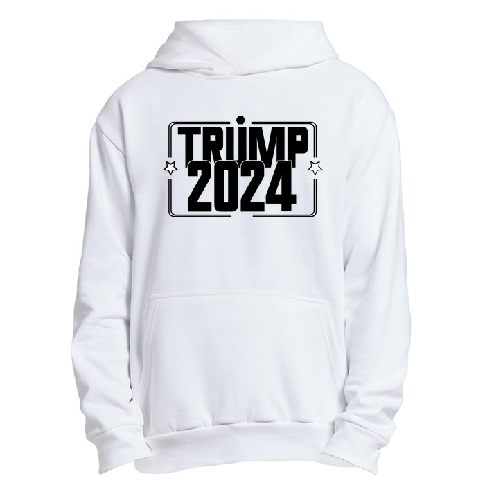 Political Campaign 2024 Slogan Urban Pullover Hoodie