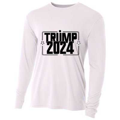Political Campaign 2024 Slogan Cooling Performance Long Sleeve Crew