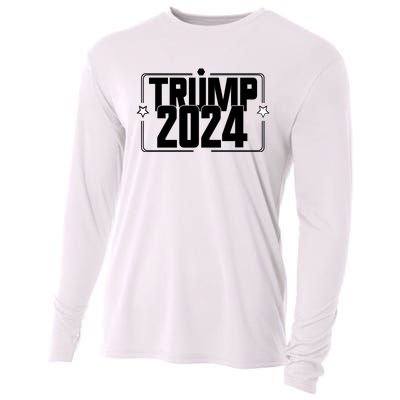 Political Campaign 2024 Slogan Cooling Performance Long Sleeve Crew