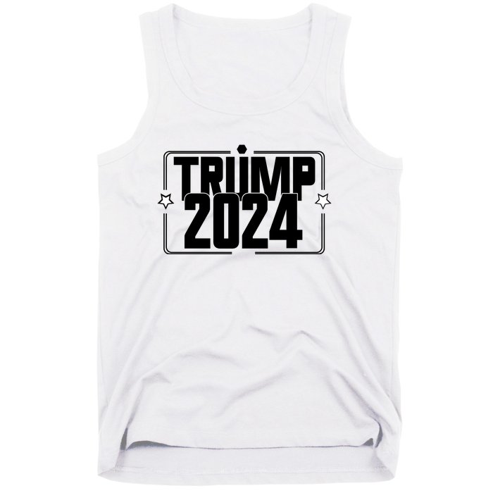 Political Campaign 2024 Slogan Tank Top