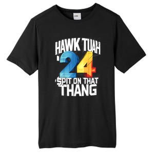 Presidential Candidate 2024 Hawk Tush Spit On That Thing Gift Tall Fusion ChromaSoft Performance T-Shirt