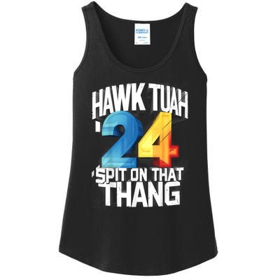 Presidential Candidate 2024 Hawk Tush Spit On That Thing Gift Ladies Essential Tank