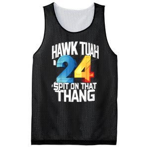 Presidential Candidate 2024 Hawk Tush Spit On That Thing Gift Mesh Reversible Basketball Jersey Tank