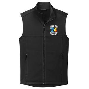 Presidential Candidate 2024 Hawk Tush Spit On That Thing Gift Collective Smooth Fleece Vest