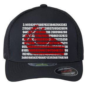 Pi Cake 3 14 Number Symbol For Math Teacher Great Gift Flexfit Unipanel Trucker Cap