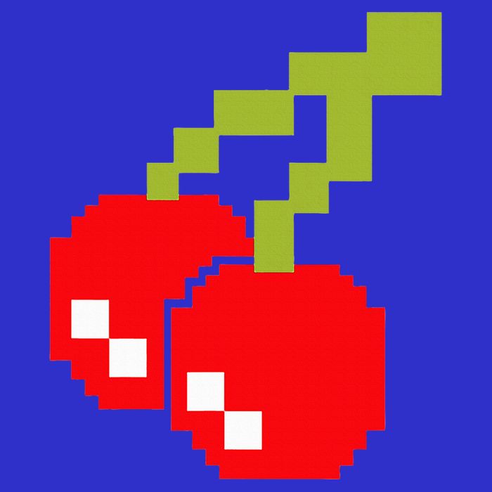 Pixel Cherries 80s Video Game Halloween Costume 16 in Basic Backpack