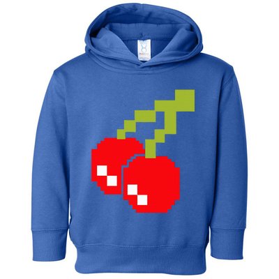 Pixel Cherries 80s Video Game Halloween Costume Toddler Hoodie