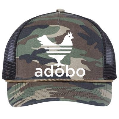 Philippine Chicken Adobo Filipino Best Cuisine Food Retro Rope Trucker Hat Cap