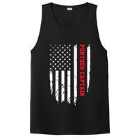 Pontoon Captain American Flag Pontooning Pontoon Boating PosiCharge Competitor Tank