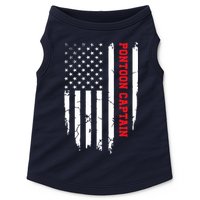 Pontoon Captain American Flag Pontooning Pontoon Boating Doggie Tank