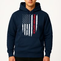 Pontoon Captain American Flag Pontooning Pontoon Boating Hoodie