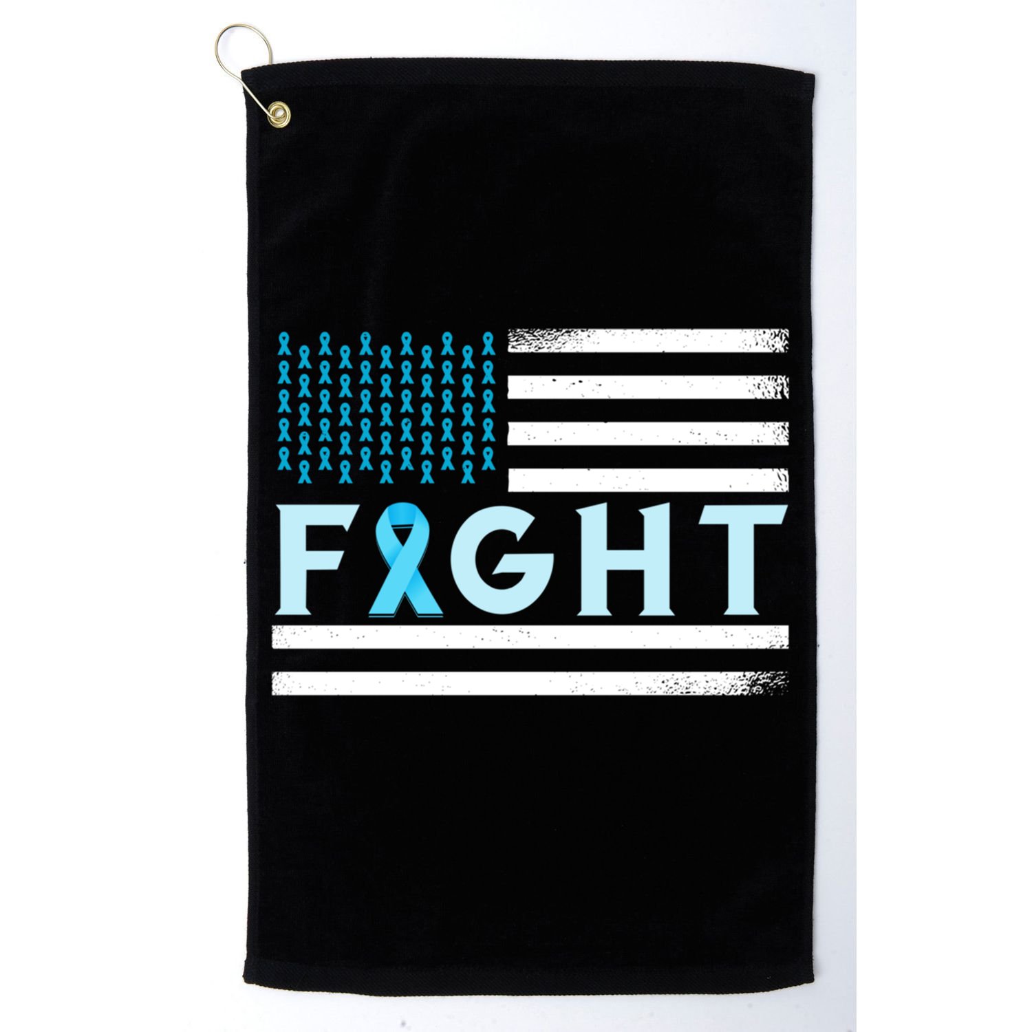 Prostate Cancer America Fight Prostate Cancer Awareness Gift Golf Towel