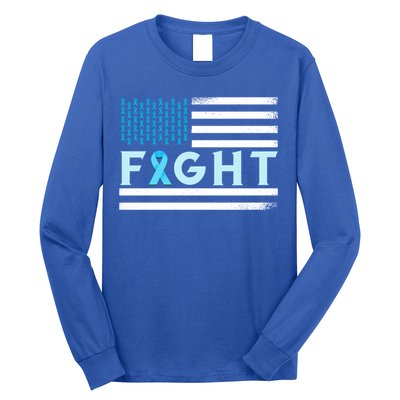 Prostate Cancer America Fight Prostate Cancer Awareness Gift Long Sleeve Shirt