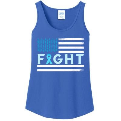 Prostate Cancer America Fight Prostate Cancer Awareness Gift Ladies Essential Tank