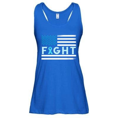 Prostate Cancer America Fight Prostate Cancer Awareness Gift Ladies Essential Flowy Tank