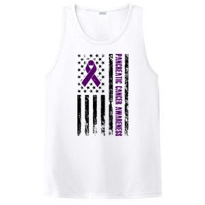 Pancreatic Cancer Awareness Purple Ribbon PosiCharge Competitor Tank