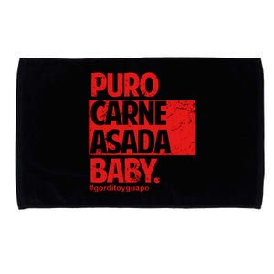 Puro Carne Asada Gorditoyguapo Microfiber Hand Towel