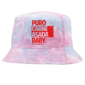 Puro Carne Asada Gorditoyguapo Tie-Dyed Bucket Hat