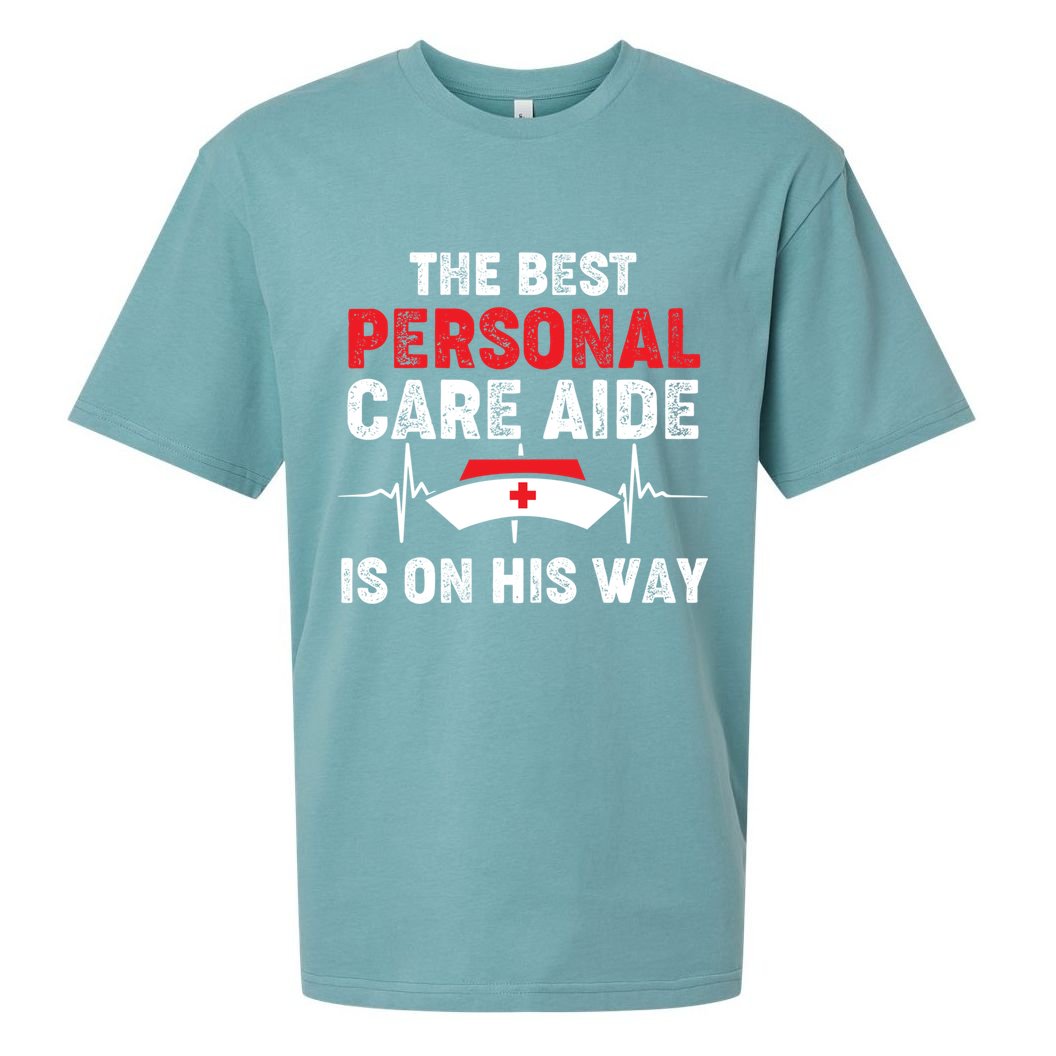 Personal Care Aide Occupational Therapy Healthcare Worker Gift Sueded Cloud Jersey T-Shirt