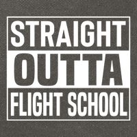 Pilot Captain Aviation Airplane Training School Graduation Gift Cotton Canvas Backpack