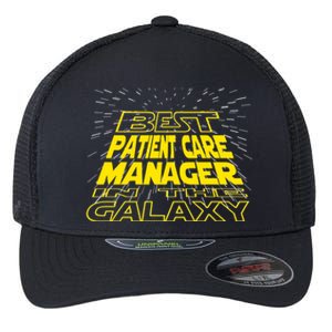 Patient Care Ager Funny Cool Galaxy Job Gift Flexfit Unipanel Trucker Cap