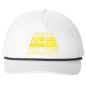 Patient Care Ager Funny Cool Galaxy Job Gift Snapback Five-Panel Rope Hat