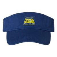 Patient Care Ager Funny Cool Galaxy Job Gift Valucap Bio-Washed Visor