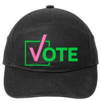 Pretty Cute Aka Vote 7-Panel Snapback Hat