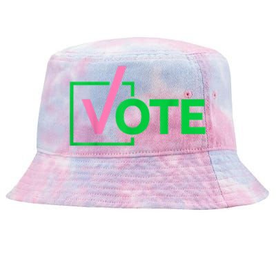 Pretty Cute Aka Vote Tie-Dyed Bucket Hat