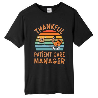 Patient Care Ager Job Funny Thanksgiving Funny Gift Tall Fusion ChromaSoft Performance T-Shirt