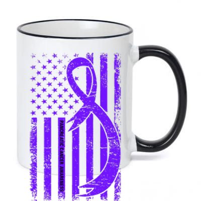 Pancreatic Cancer Awareness T 11oz Black Color Changing Mug