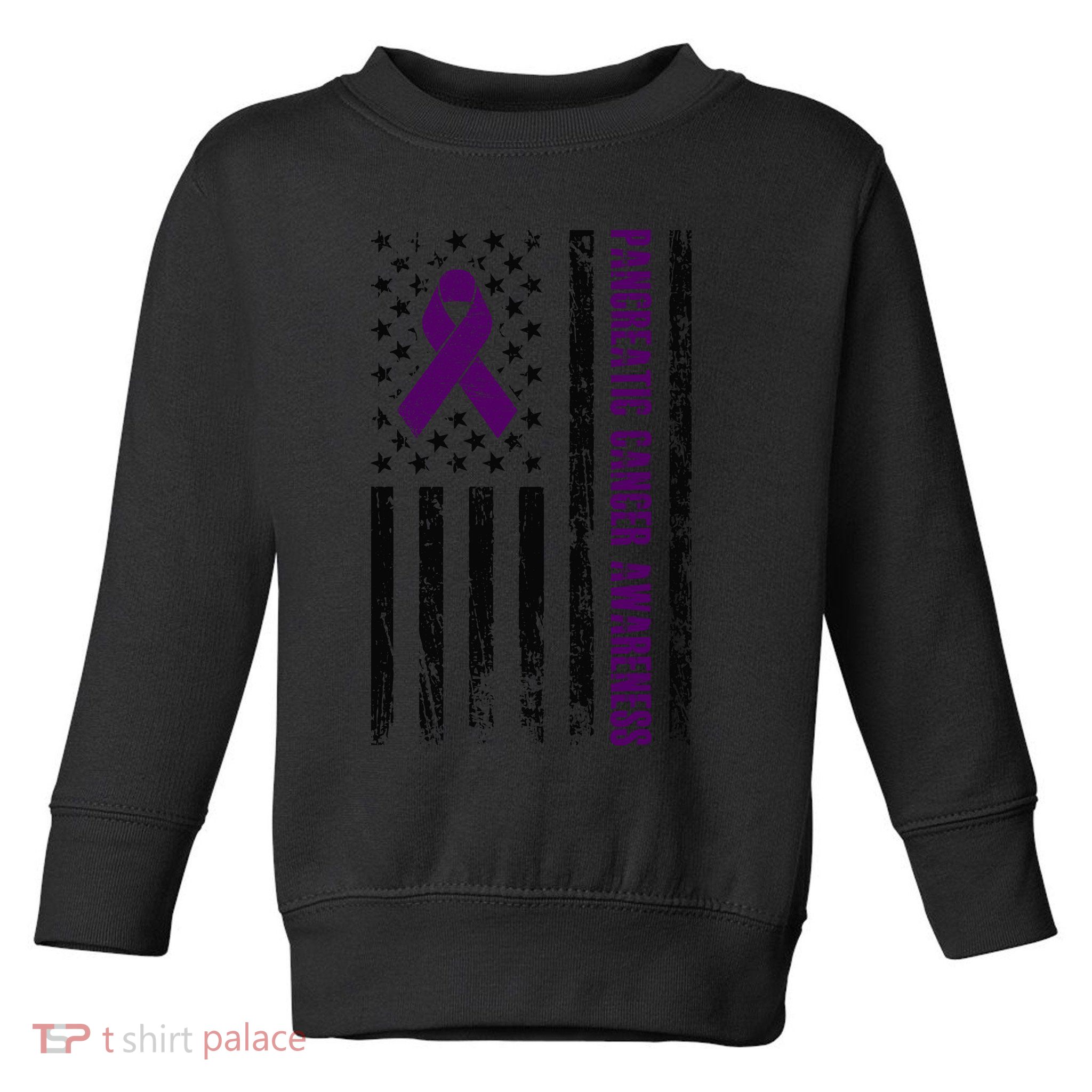 Pancreatic Cancer Awareness Toddler Sweatshirt