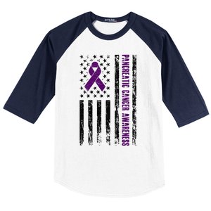 Pancreatic Cancer Awareness Baseball Sleeve Shirt