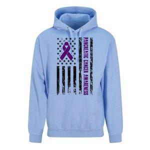 Pancreatic Cancer Awareness Unisex Surf Hoodie