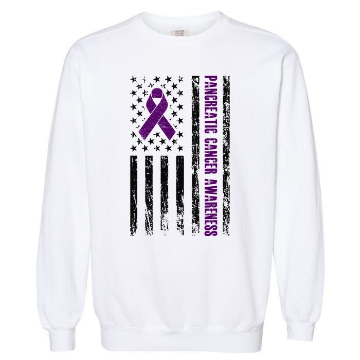 Pancreatic Cancer Awareness Garment-Dyed Sweatshirt