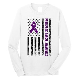 Pancreatic Cancer Awareness Long Sleeve Shirt