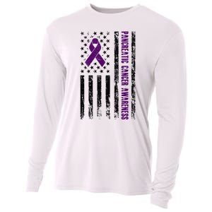 Pancreatic Cancer Awareness Cooling Performance Long Sleeve Crew