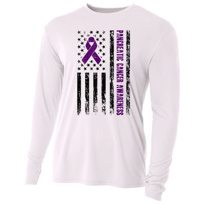 Pancreatic Cancer Awareness Cooling Performance Long Sleeve Crew