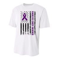 Pancreatic Cancer Awareness Performance Sprint T-Shirt