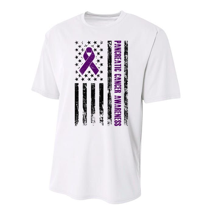 Pancreatic Cancer Awareness Performance Sprint T-Shirt