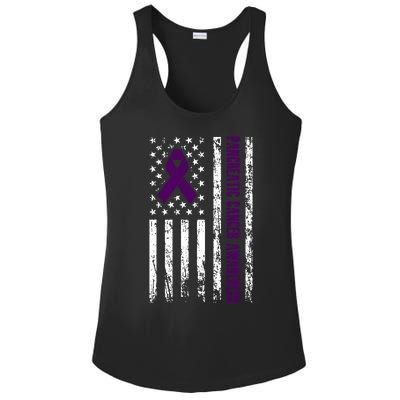 Pancreatic Cancer Awareness Ladies PosiCharge Competitor Racerback Tank