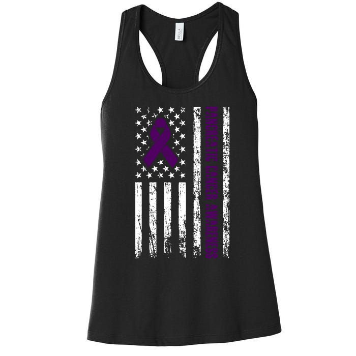 Pancreatic Cancer Awareness Women's Racerback Tank